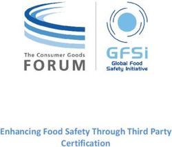 Enhancing Food Safety Through Third Party Certification