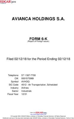 AVIANCA HOLDINGS S.A - FORM 6-K - OTC Backend