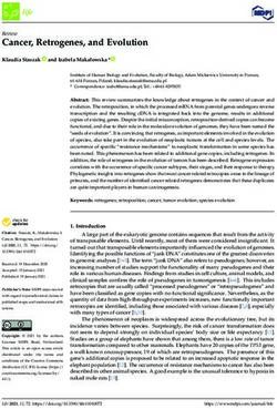 Cancer, Retrogenes, and Evolution - Review - MDPI