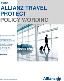 ALLIANZ TRAVEL PROTECT POLICY WORDING - POLICY - Standard ...