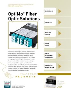 OPTIMO FIBER OPTIC SOLUTIONS