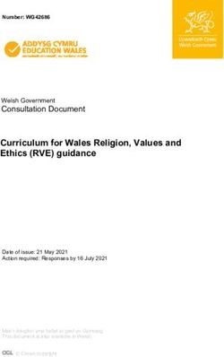 Curriculum for Wales Religion, Values and Ethics (RVE) guidance - GOV.WALES