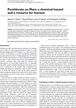 Perchlorate on Mars: a chemical hazard and a resource for humans