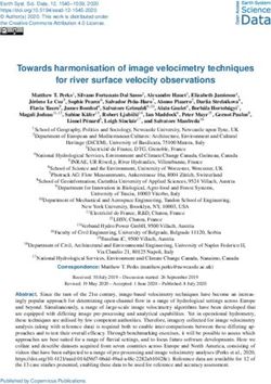 Towards harmonisation of image velocimetry techniques for river surface velocity observations - ESSD