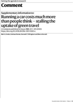 Running a car costs much more than people think - stalling the uptake of green travel - Nature
