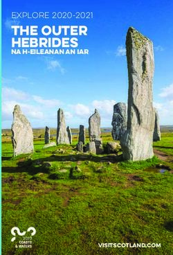 The outer hebrides EXPLORE 2020-2021 - visitscotland.com