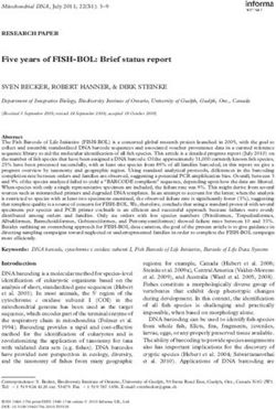 Five years of FISH-BOL: Brief status report