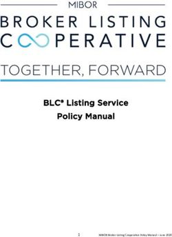 BLC Listing Service Policy Manual - MIBOR REALTOR ...