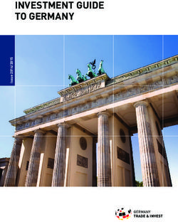 INVESTMENT GUIDE TO GERMANY