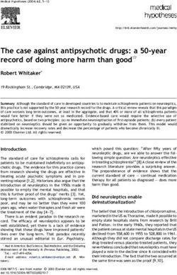 The case against antipsychotic drugs: a 50-year record of doing more harm than goodq