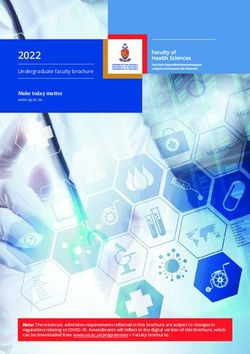 2022 Undergraduate faculty brochure