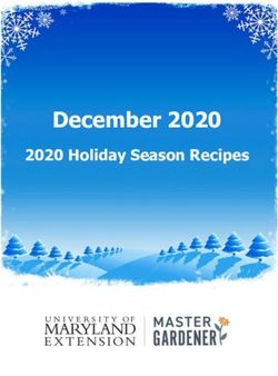 December 2020 2020 Holiday Season Recipes