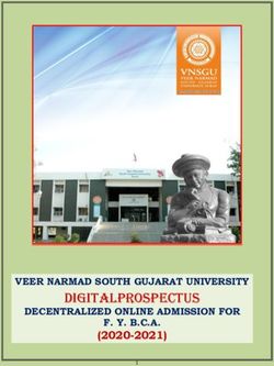 DigitalPROSPECTUS (2020-2021) - VEER NARMAD SOUTH GUJARAT UNIVERSITY DECENTRALIZED ONLINE ADMISSION FOR - vnsgu