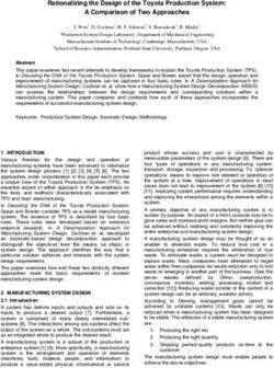 Rationalizing the Design of the Toyota Production System: A Comparison of Two Approaches