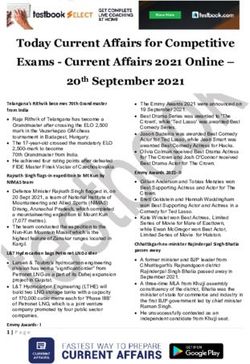 Today Current Affairs for Competitive Exams - Current Affairs 2021 Online