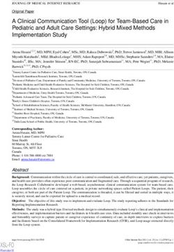 A Clinical Communication Tool (Loop) for Team-Based Care in Pediatric and Adult Care Settings: Hybrid Mixed Methods Implementation Study - Journal ...