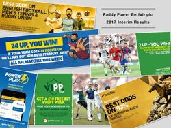 Paddy Power Betfair plc 2017 Interim Results