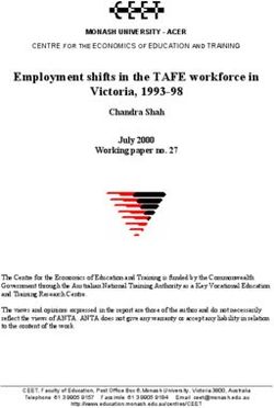 Employment shifts in the TAFE workforce in Victoria, 1993-98