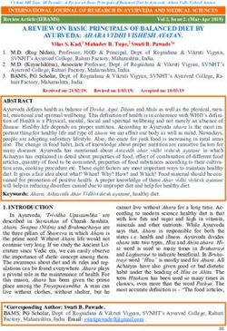 A REVIEW ON BASIC PRINCIPALS OF BALANCED DIET BY AYURVEDA: AHARA VIDHI VISHESH AYATAN.