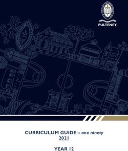 YEAR 12 CURRICULUM GUIDE - one ninety 2021 - Pulteney ...
