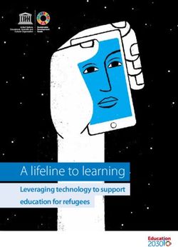 A lifeline to learning - Leveraging technology to support education for refugees - Unesco
