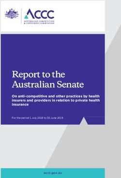 Report to the Australian Senate - On anti-competitive and other practices by health insurers and providers in relation to private health insurance ...