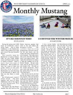 Monthly Mustang - Houston ISD