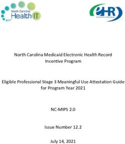 NC MIPS 2.0 North Carolina Medicaid Electronic Health Record Incentive Program Eligible Professional Stage 3 Meaningful Use Attestation Guide for ...