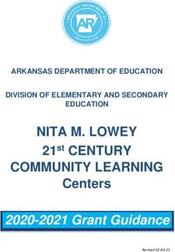 NITA M. LOWEY 21st CENTURY - COMMUNITY LEARNING Centers