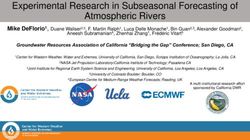 Experimental Research in Subseasonal Forecasting of Atmospheric Rivers