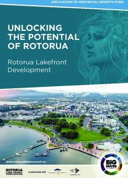 UNLOCKING THE POTENTIAL OF ROTORUA - Rotorua Lakefront Development - APPLICATION TO PROVINCIAL GROWTH FUND - Rotorua Lakes Council