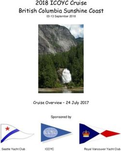 2018 ICOYC Cruise British Columbia Sunshine Coast - Cruise Overview - 24 July 2017 - International ...