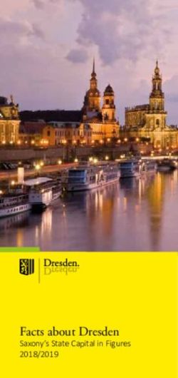 Facts about Dresden Saxony's State Capital in Figures - Dresden.de