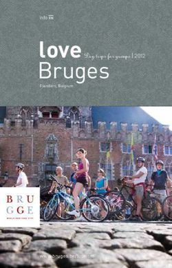 Bruges love Day trips for groups | 2012 - www.bruges.be/tourism