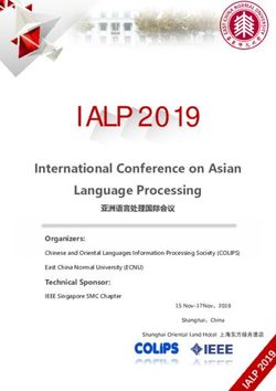 IALP 2019 International Conference on Asian Language Processing