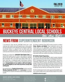Buckeye Central LOCAL SCHOOLS - We Are BC!