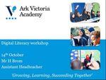 16/10/2020 Ark Victoria Academy