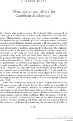 Men, money and advice' for Caribbean development - Manchester Open Hive