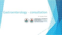 Gastroenterology - consultation - dr. Gergely Pesk&oacute; SEMMELWEIS UNIVERSITY - Pesk&oacute;