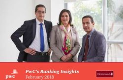 PWC'S BANKING INSIGHTS FEBRUARY 2018
