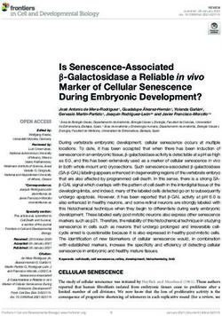 Is Senescence-Associated β-Galactosidase a Reliable in vivo Marker of Cellular Senescence During Embryonic Development?