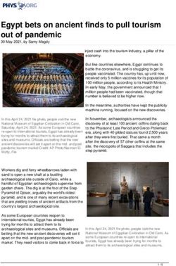 Egypt bets on ancient finds to pull tourism out of pandemic - Phys.org