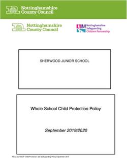 Add Whole School Child Protection Policy - September 2019/2020