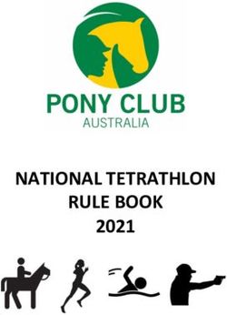 NATIONAL TETRATHLON RULE BOOK 2021 - Pony Club ...