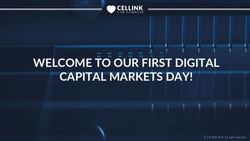 WELCOME TO OUR FIRST DIGITAL CAPITAL MARKETS DAY! - CELLINK 2021, All rights reserved.