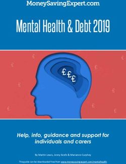 Mental Health & Debt 2019 - Help, info, guidance and support for individuals and carers