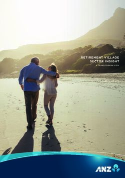 RETIREMENT VILLAGE SECTOR INSIGHT