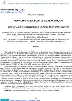 AN INCOMPARABLE BOOK OF A GREAT SCHOLAR - Journal "Bulletin ...