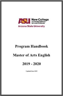 Program Handbook Master of Arts English 2019 2020 - Updated June 2019 - New ...