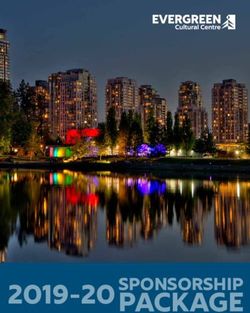 SPONSORSHIP - Evergreen Cultural Centre